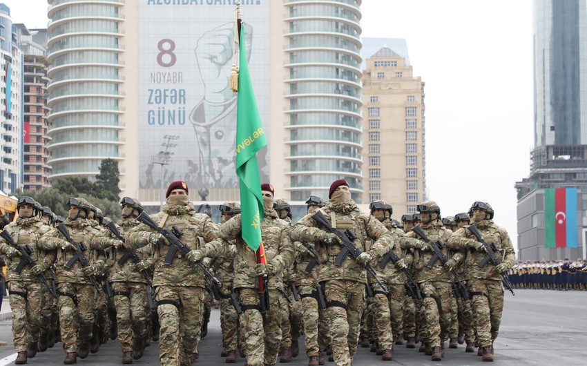  Azərbaycan Ordusunun yaradılmasından 104 il ötür