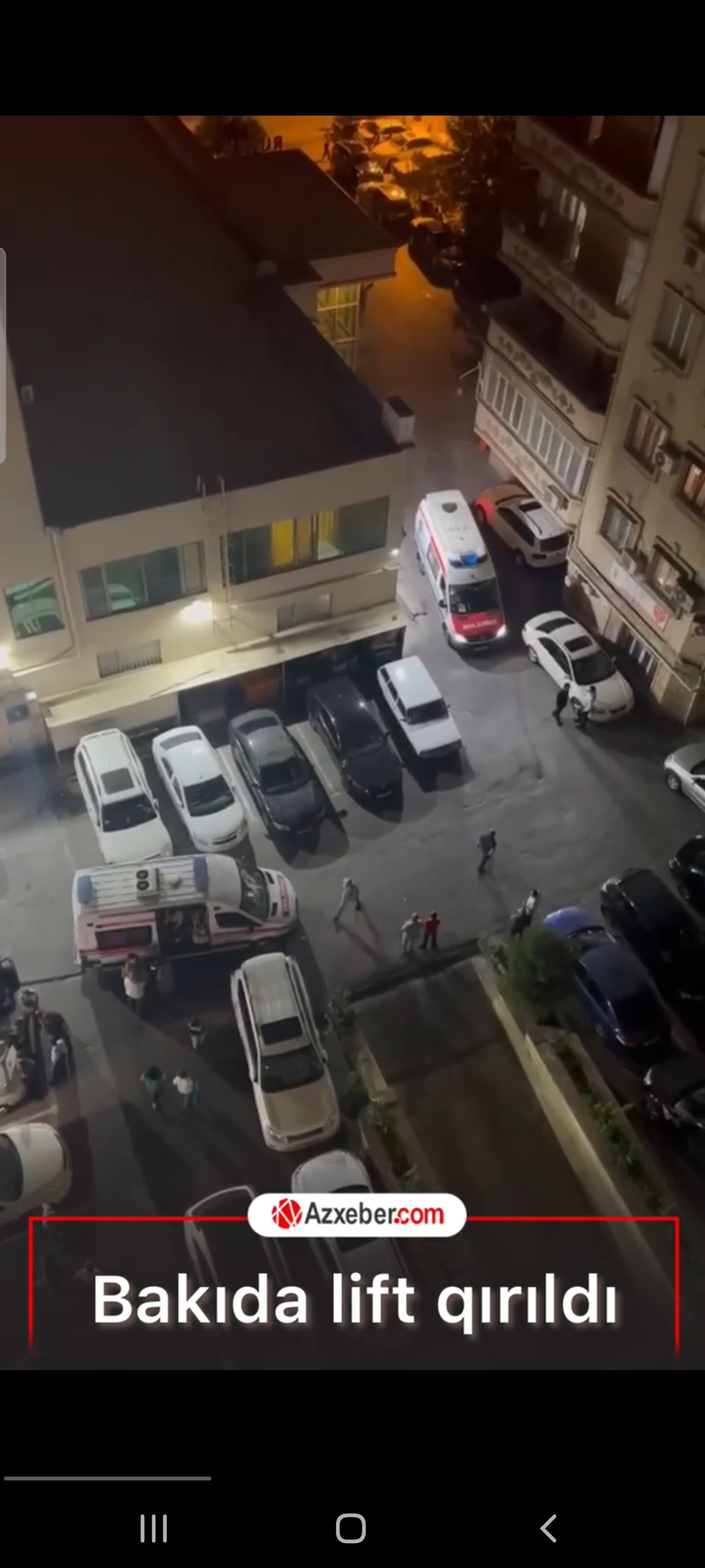 SON DƏQİQƏ! Bakıda gecə saatlarında dəhşət: Yaralılar var