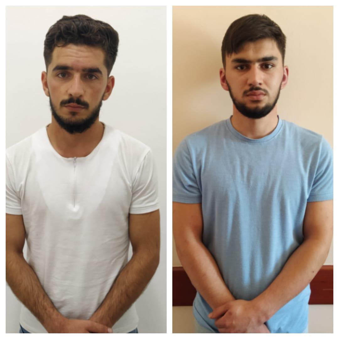 Polis oğlanları tutdu: Görün nə ediblər
