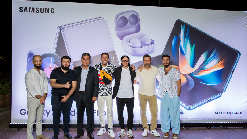 Ulduzların əhatəsində Samsung-un təqdimatı!
