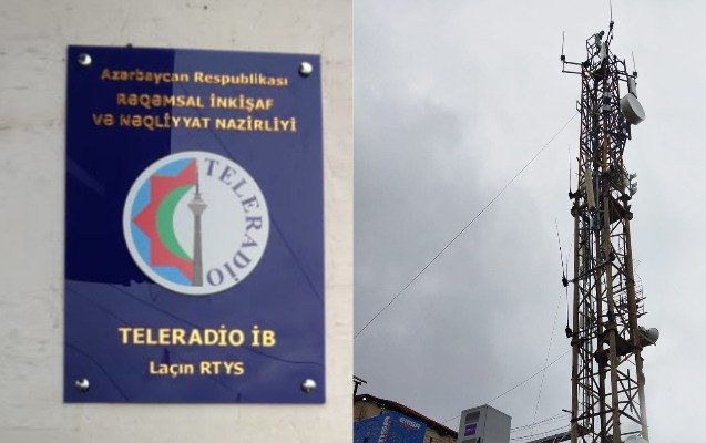 Laçın Radio-Televiziya Yayımı Stansiyası istismara verildi - Fotolar