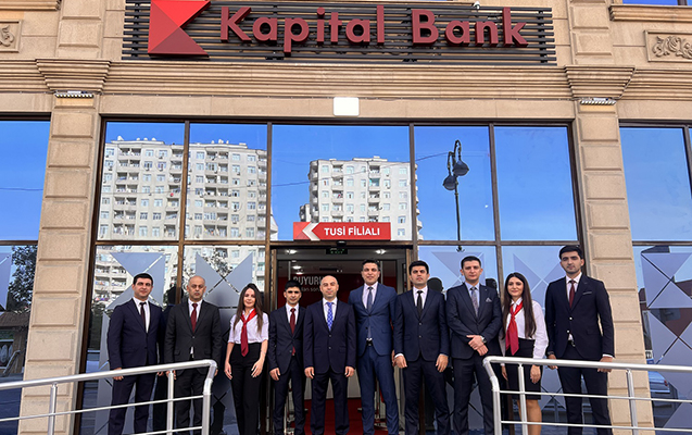 Kapital Bank daha bir filialını istifadəyə verdi