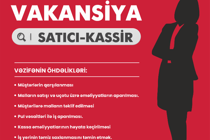Qadın işçilər tələb olunur - VAKANSİYA