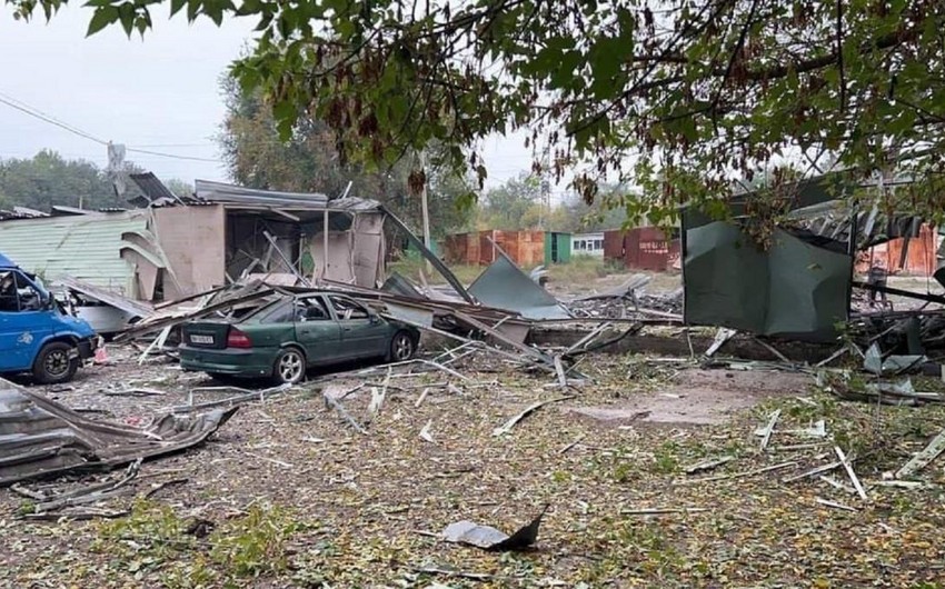 Rusiya Ukraynada avtomobil karvanını bombalayıb: Xeyli sayda ölən var