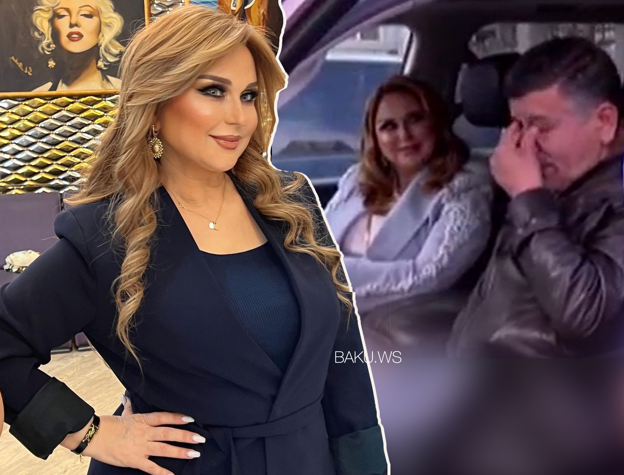Mələkxanım Eyyubovanın  əri görün kim imiş - FOTO+VİDEO