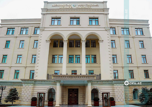 Müdafiə Nazirliyi açıqlama yaydı