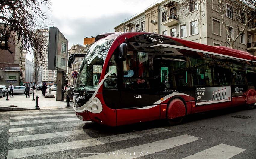 Hadisə yerindən qaçan “BakuBus”ın sürücüsü tutulub