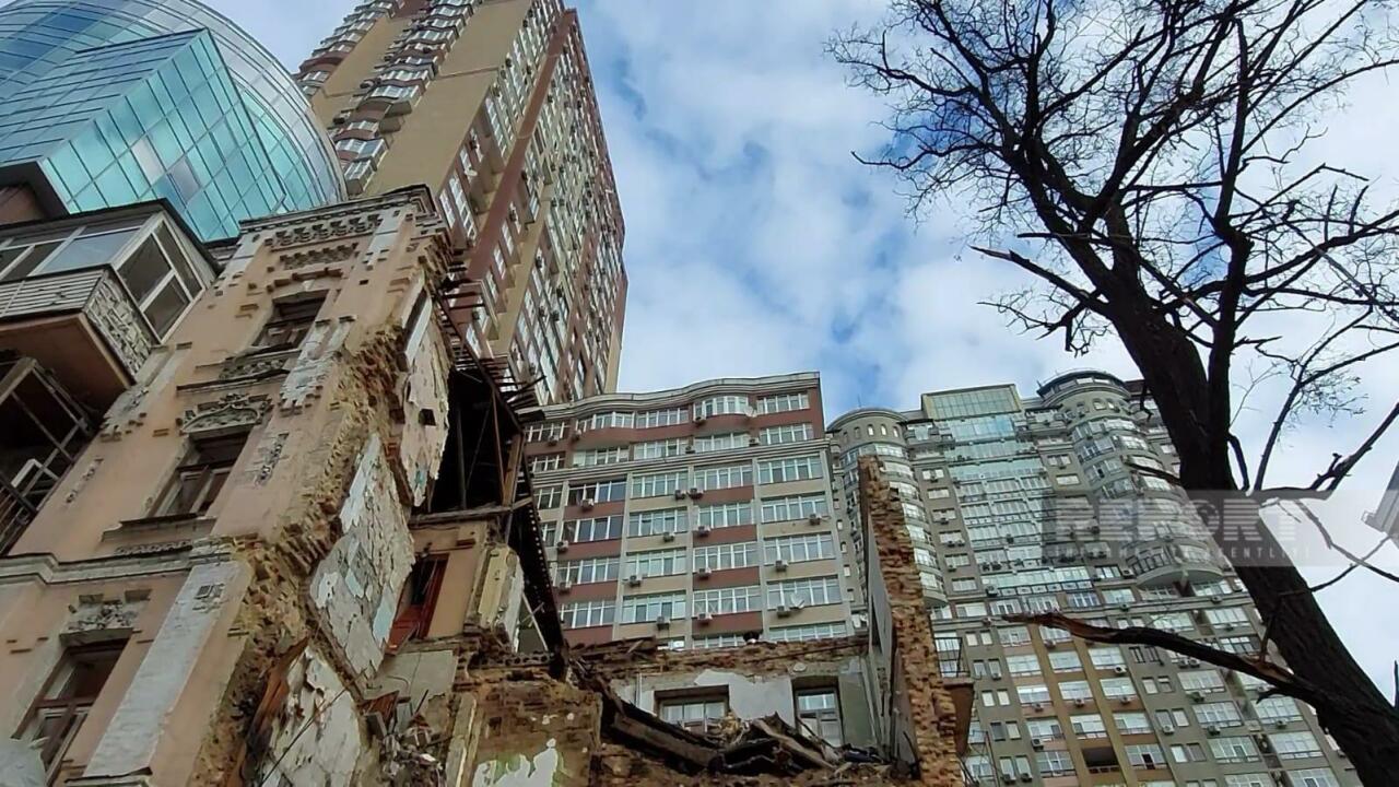 İran dronlarının dağıtdığı Kiyev - FOTOREPORTAJ