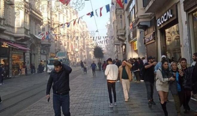 İstanbulda güclü partlayış: ölən və yaralananlar var - Video