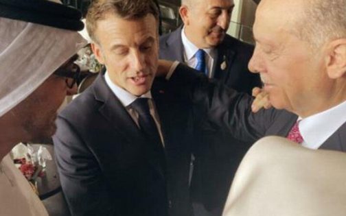 Ərdoğan Makronu çətin vəziyyətə SALDI – G20 Zirvəsinə damğa vuran görüntülər – VİDEO