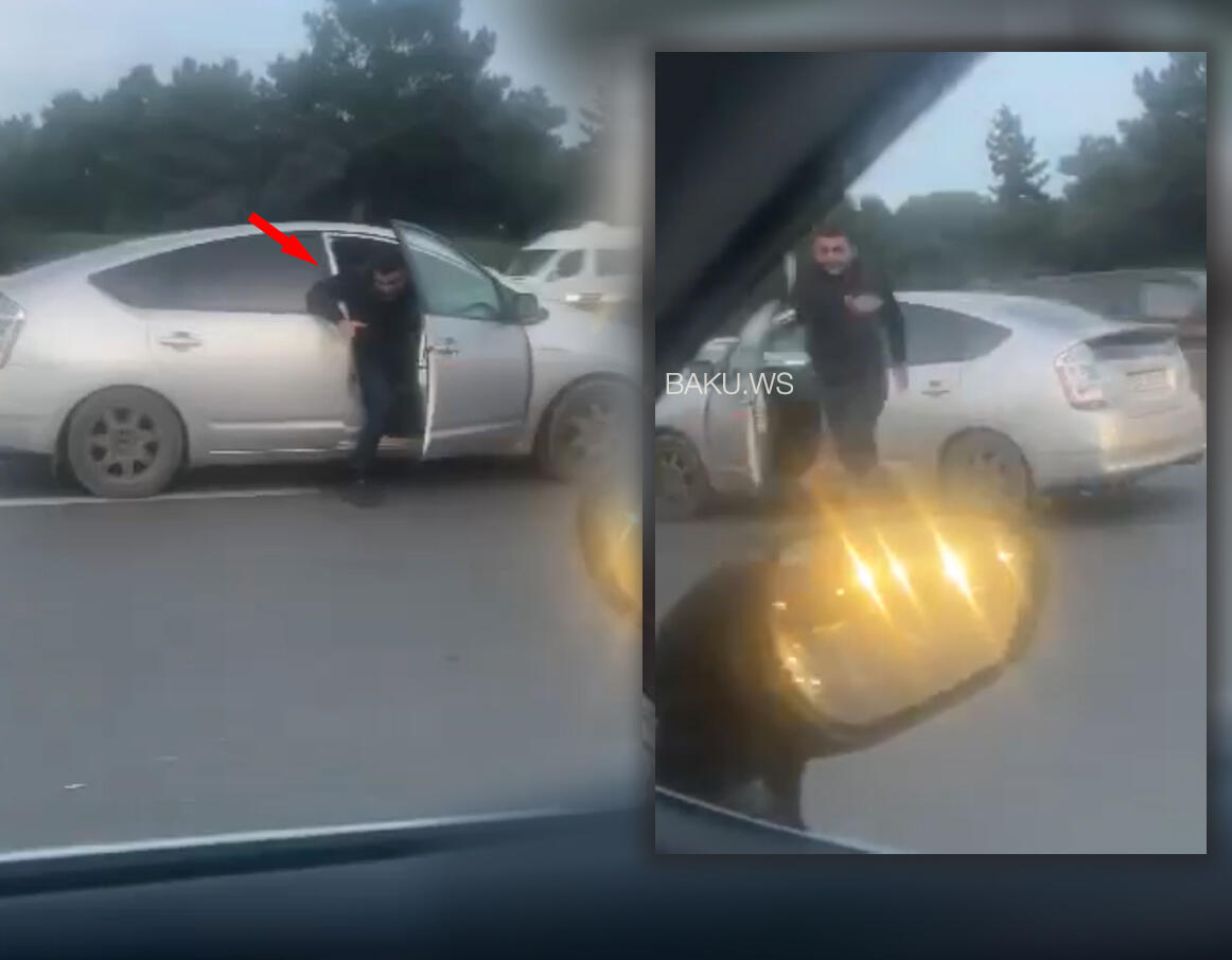 Bakıda \\\"Prius\\\" sürücüsü sərnişini bıçaqladı