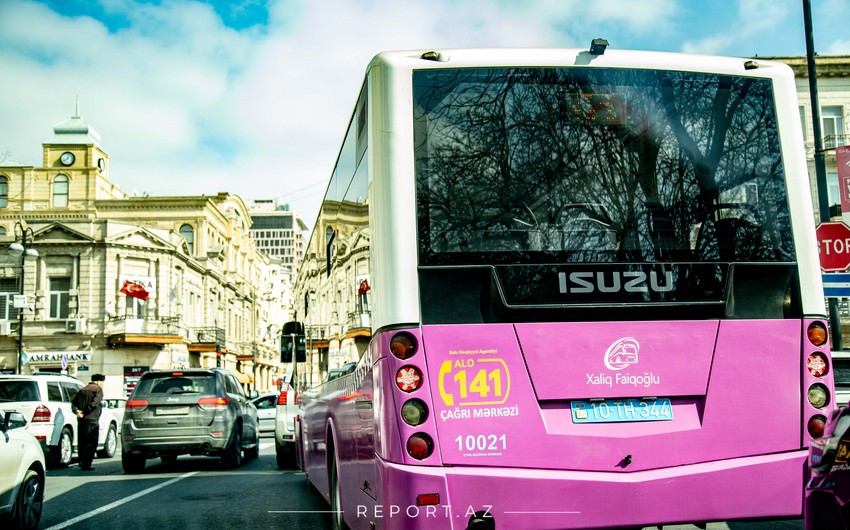 BNA: \\\"64 avtobusun hərəkət intervalında gecikmə var\\\"