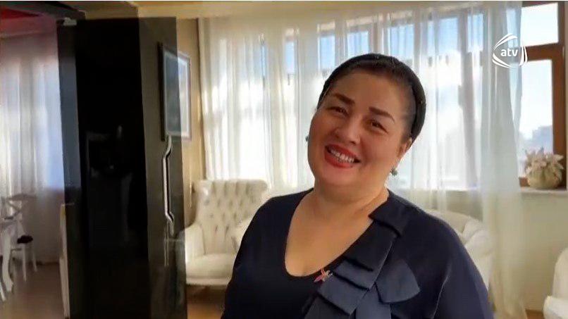 Bu da Aybəniz Haşımovanın bahalı evi - VİDEO