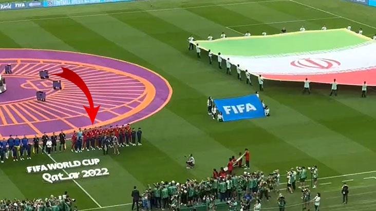 Futbolçular  yan tərəfə baxanda gözlərinə inanmadılar! Hamı mundialdakı bu hadisədən danışır