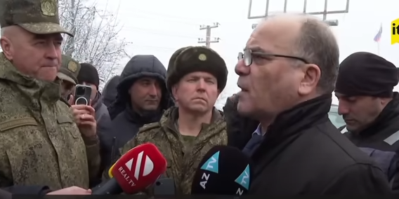 SON DƏQİQƏ! Azərbaycan məmurları Xankəndinə girdi: Rus general təcili əraziyə gəldi