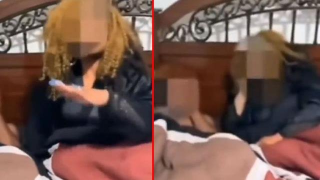 Qayınana kürəkənlə yataqda tutuldu - 18+VİDEO