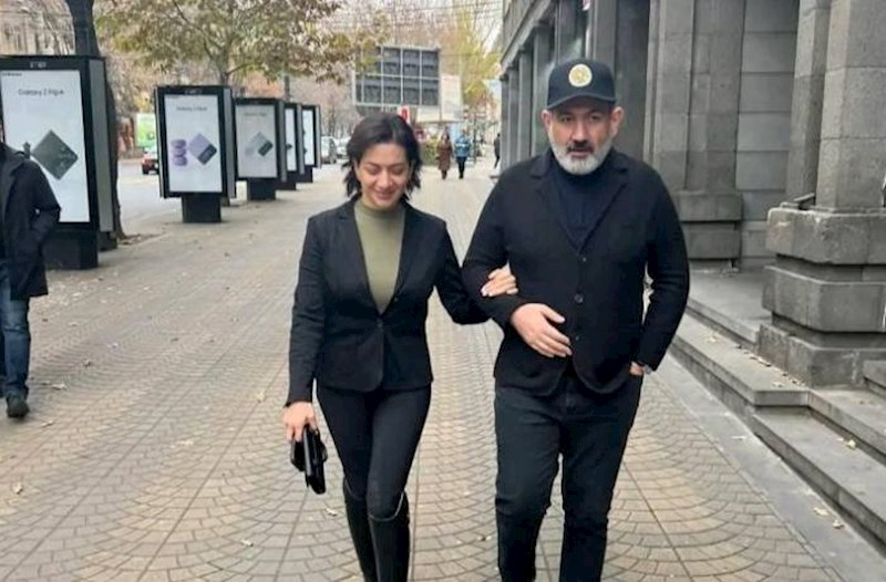 Paşinyanın həyat yoldaşı ilə İrəvanda gəzməyi LAĞA QOYULDU: “Guya heç kimdən qorxmurlar”