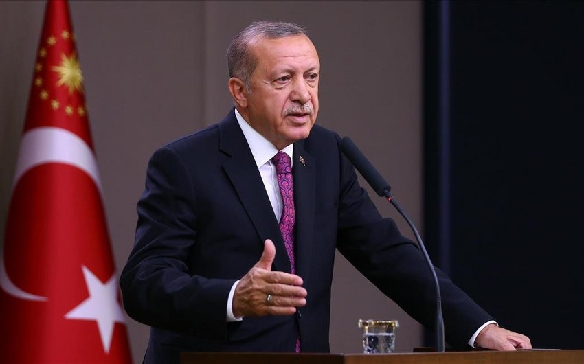 Ərdoğan Rusiya Dövlət Dumasının sədrini qəbul edib