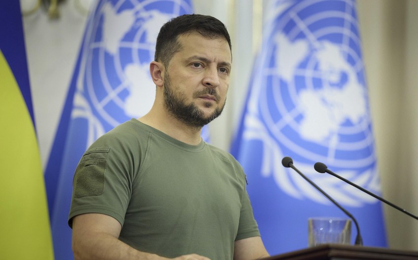 Volodimir Zelenski Baxmuta səfər edib
