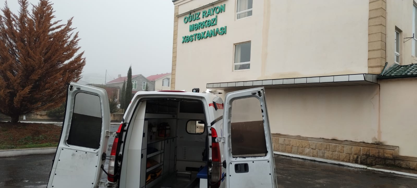 Azərbaycanda baş həkim qəzaya düşdü - FOTO