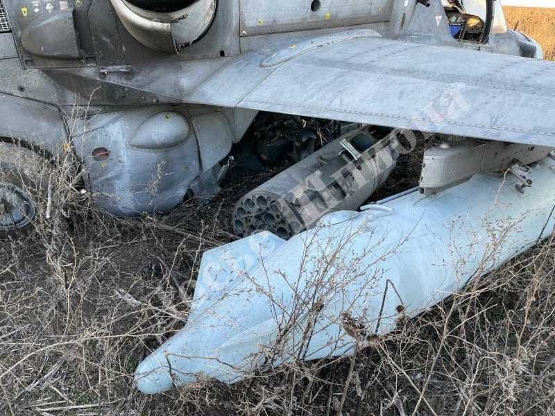 Ruslar səhvən öz helikopterini vurdu