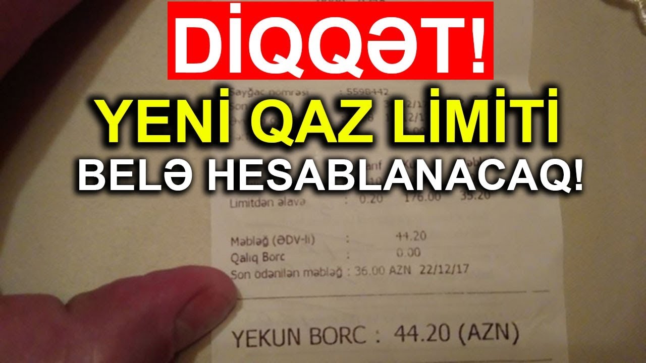 Qazla bağlı əhaliyə rəsmi müraciət:Ayın 1-dən etibarən (VİDEO)
