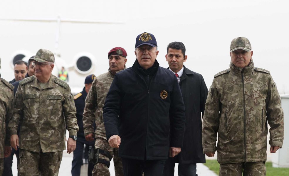 Türk generallar Suriya sərhədinə getdi