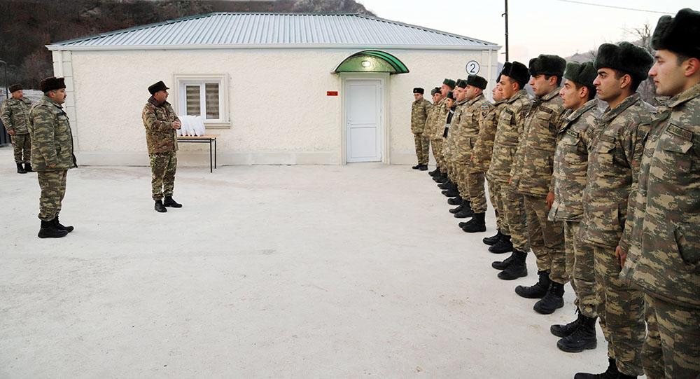 Kəlbəcərdə yeni hərbi obyektlər istifadəyə verilib