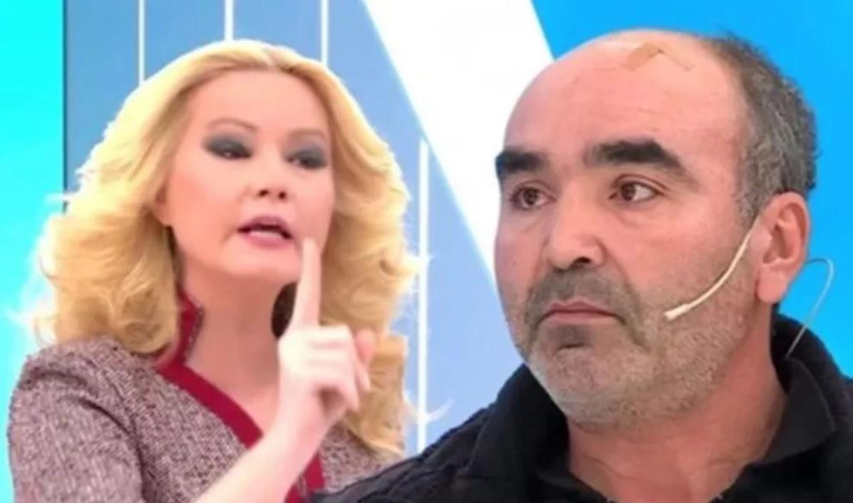 Müge Anlı ayaqlarına baxan kişiyə\\\"başını yararam\\\" dedi - VİDEO