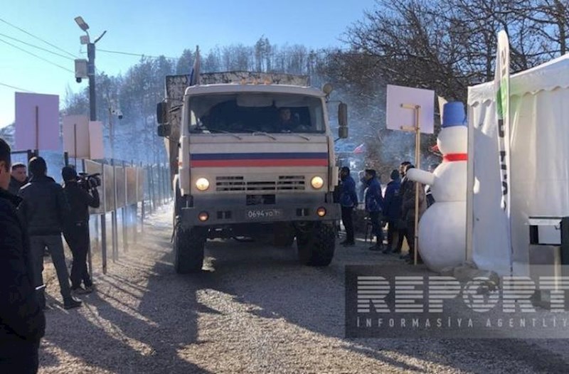 Rusların 20 maşını aksiya ərazisindən maneəsiz keçdi — YENİLƏNİB