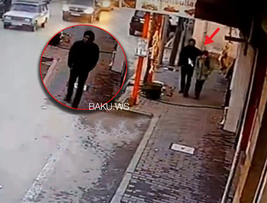 Bakıda məktəbli qıza yaxınlaşan kişi görün kim imiş  -  VİDEO+AÇIQLAMA