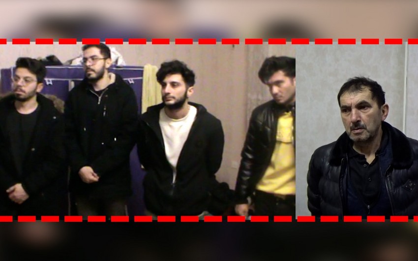 Tibb Universitetinin narkotiklə tutulan tələbələrinin görüntüsü