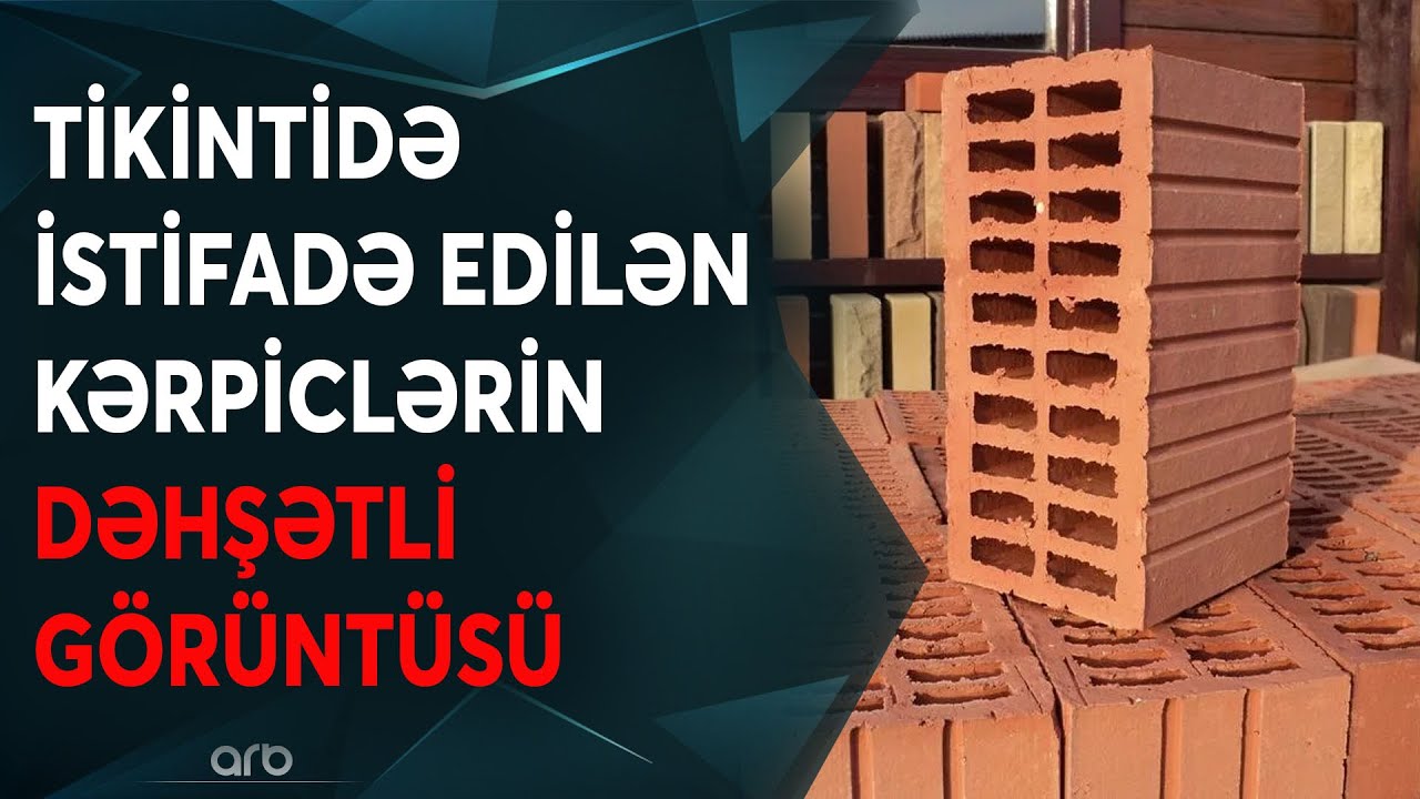 Bakıdakı binalar görün nədən tikilirmiş  - ŞOK VİDEO