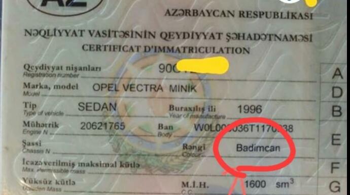Avtomobildə olan hansı dəyişikliklər \\\"texpasportda\\\" yazılmalıdır?