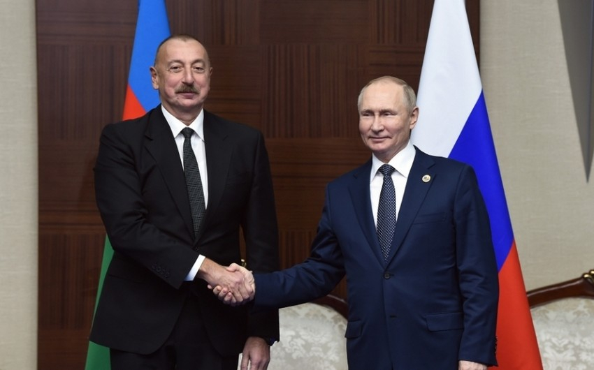 Prezident İlham Əliyev Vladimir Putinə zəng etdi