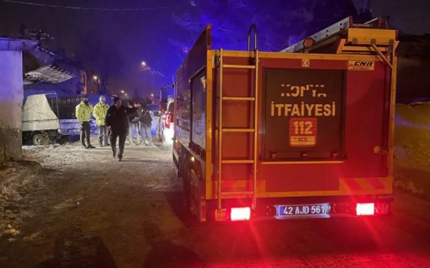Konyada evin damı uçub, zəlzələdən zərərçəkən 7 nəfər ölüb