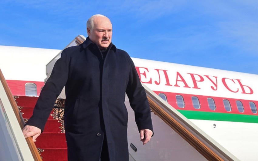 Belarus Prezidenti Rusiyadadır