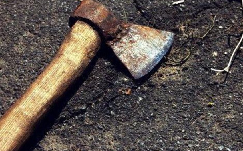 Oğuz sakininin arvadını baltalaması, özünün intihara cəhd etməsi ilə bağlı cinayət işi başlanılıb