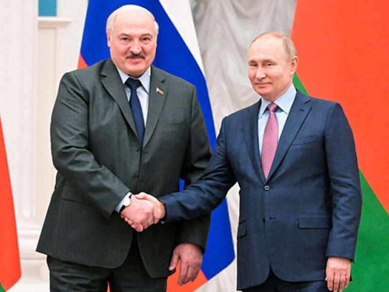 Lukaşenko ilə Putin arasında maraqlı dialoq - VİDEO