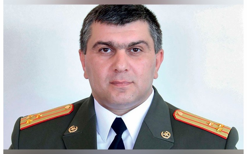 Ermənistanda general tutulub