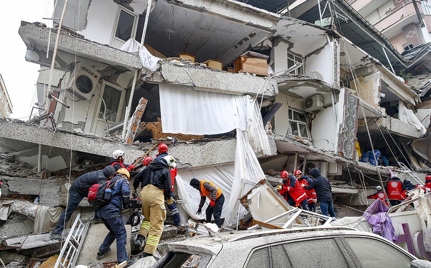 Hatayda dəhşətli mənzərə: yerlə bir olan şəhərdən REPORTAJ