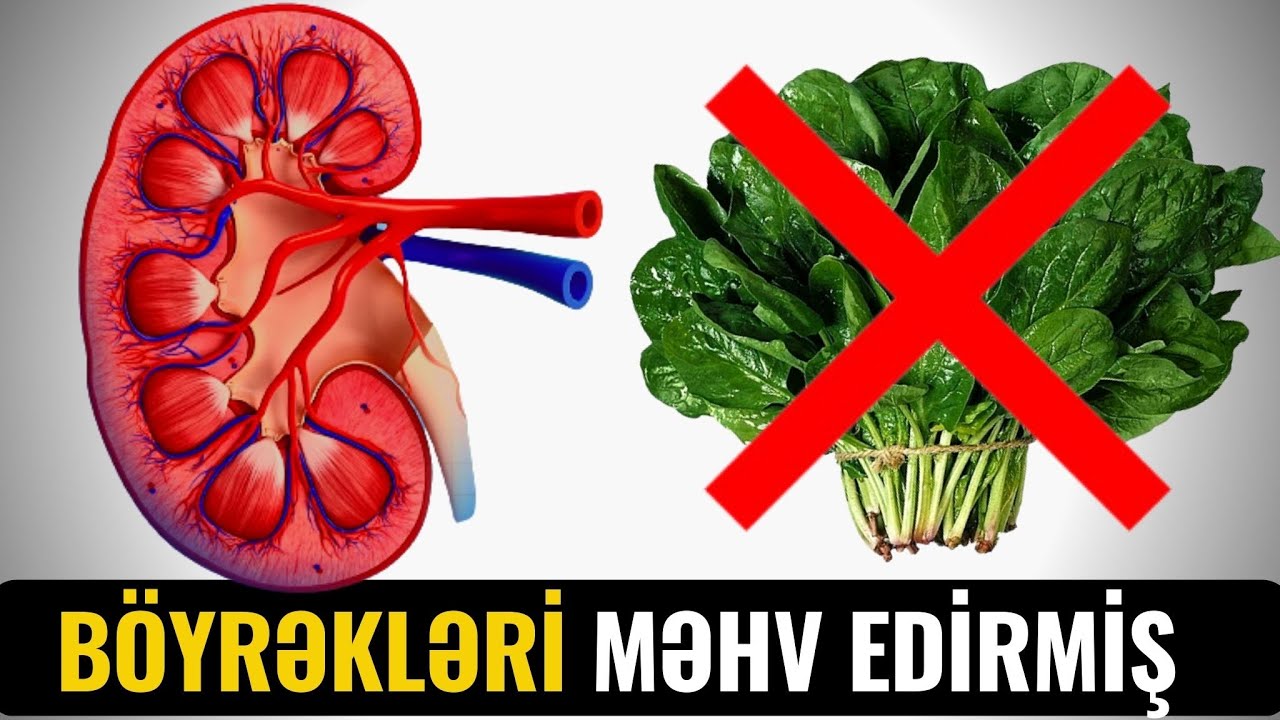 Bu 5 Qida Böyrəkləri MƏHV EDİR  - VİDEO