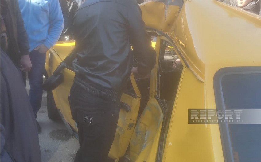 Sumqayıtda ağır qəza baş verib