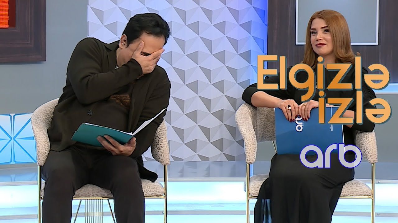 Elgizin verilişində şok anlar: Efirə gələn qadın görün nə etdi - VİDEO