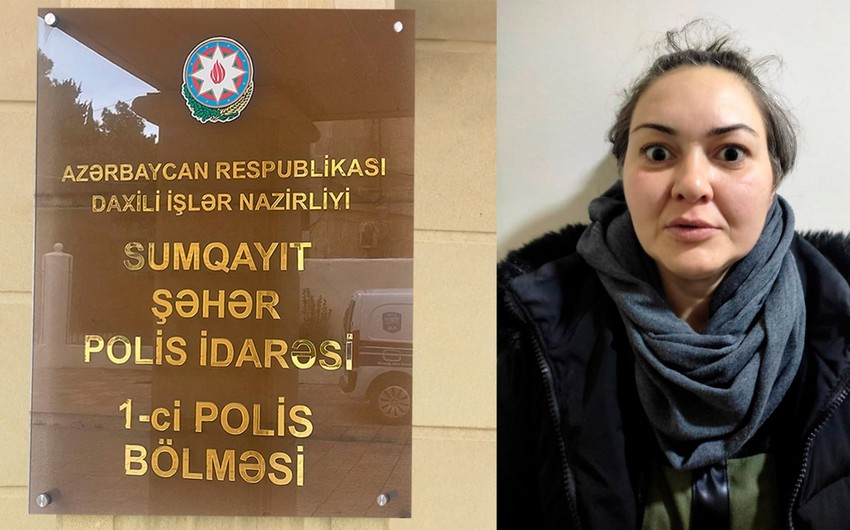 Polis bu qadınla bağlı əhaliyə müraciət etdi
