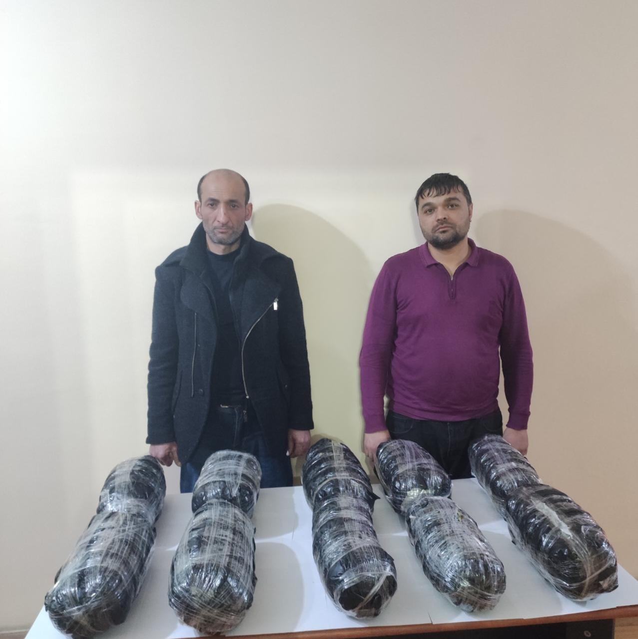 İrandan Azərbaycana 62 kq-dan çox narkotik keçirilməsinin qarşısı alınıb