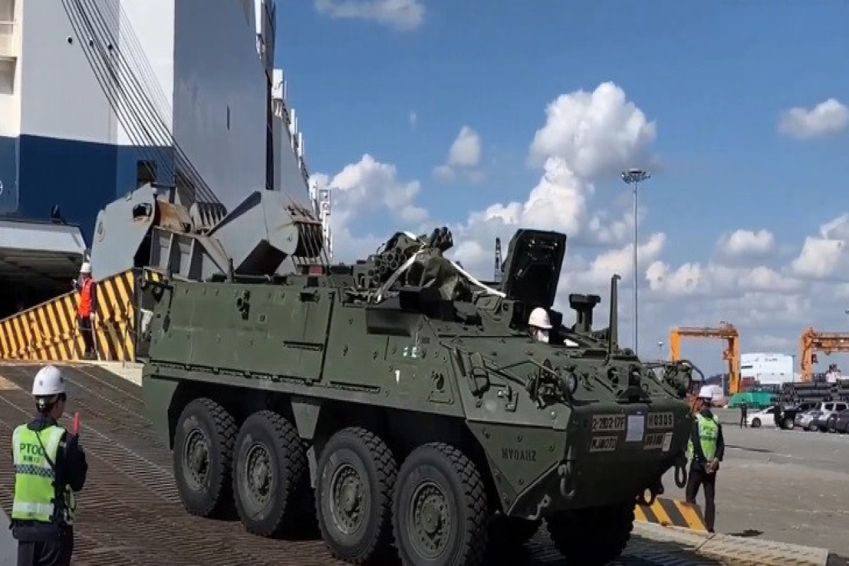 ABŞ Ukraynaya  \\\"Stryker\\\" döyüş maşını göndərib