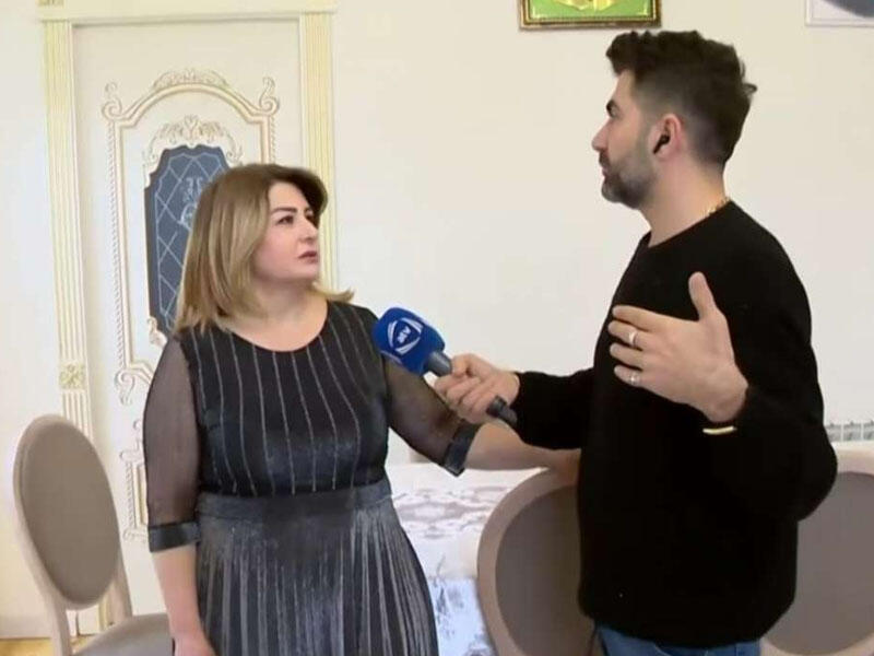 Xalq artisti dəbdəbəli evini nümayiş etdirdi - VİDEO