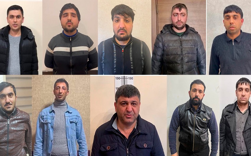 Bakıda taksi sürücüləri həbs edildi  - VİDEO