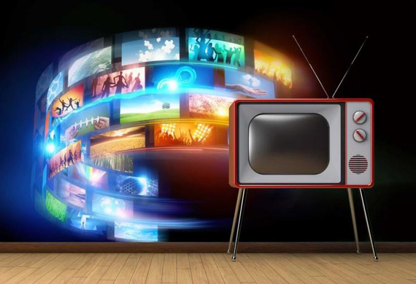 Məhşur televiziya binasında YANĞIN